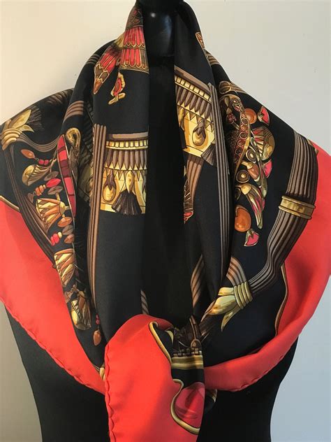 hermes scarf style guide|hermes silk scarf price guide.